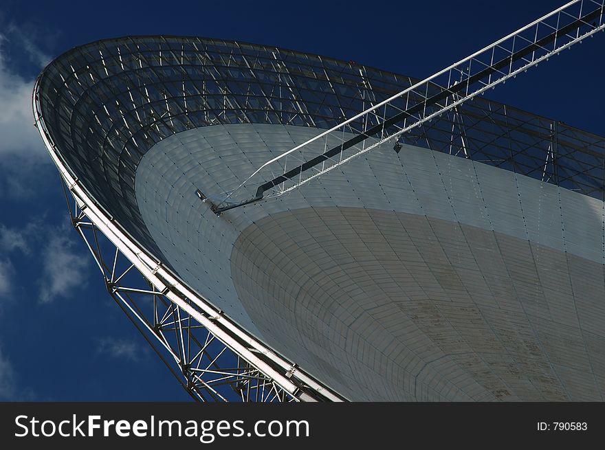 Radio Antenna Dish Near Parkes, NSW, Australia. Radio Antenna Dish Near Parkes, NSW, Australia