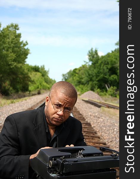 Writer on the Tracks