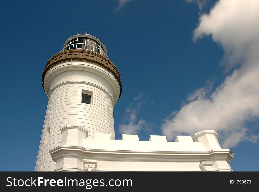 Well known landmark on the coast of Byron Bay, NSW, Australia. Well known landmark on the coast of Byron Bay, NSW, Australia