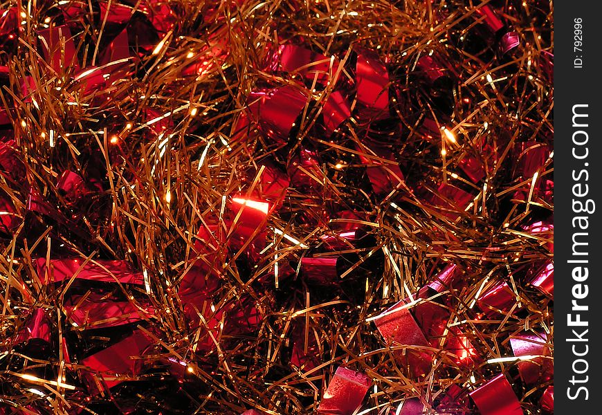 Christmas Tinsel.