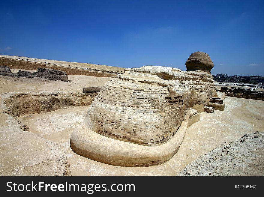 Sphinx in Egypt. Sphinx in Egypt