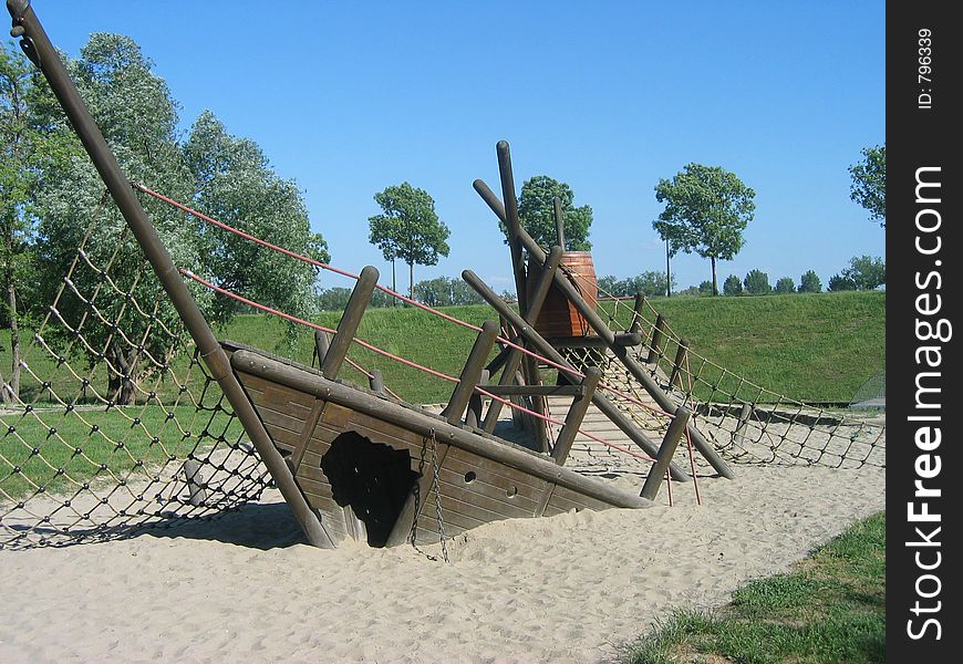 Boat On Sand