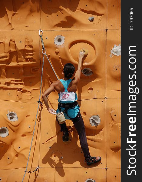 Lady Rock Climber 8