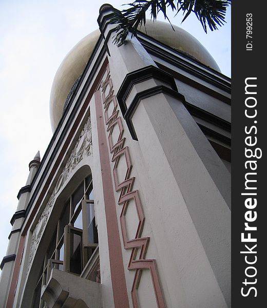 Mosque Sultan located around Arab St, Singapore