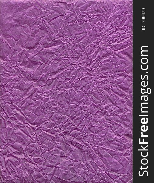 Purple Wrinkled Paper
