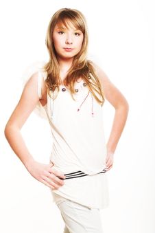 Innocence Girl Royalty Free Stock Photography Innocence Girl Royalty Free Stock Photography