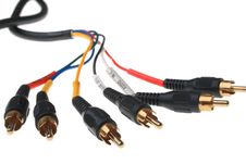 Component Cable Royalty Free Stock Image Component Cable Royalty Free Stock Image