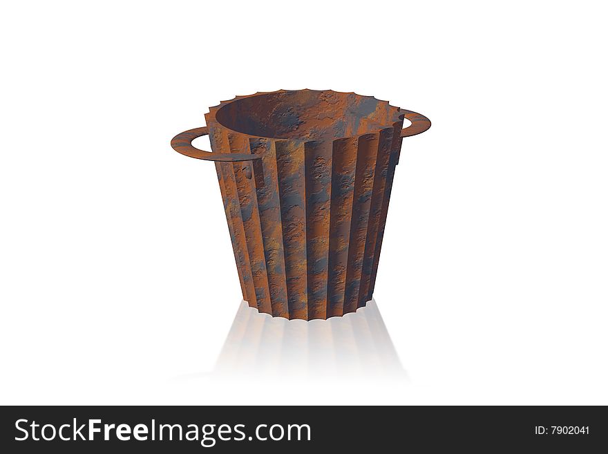 Recycle, is isolated on a white background