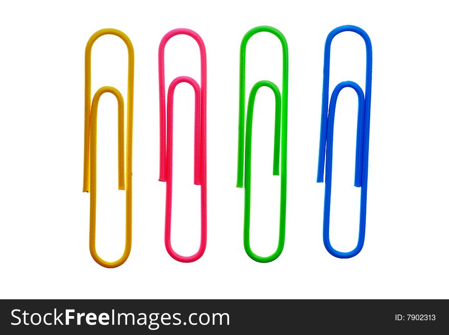 Four paper clips