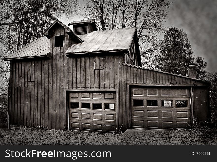 One of the tipicals small farm houses on Indiana. One of the tipicals small farm houses on Indiana.