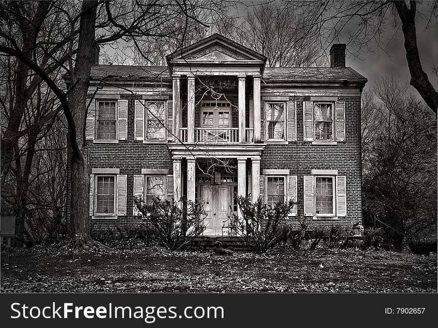 Old House in a small town.