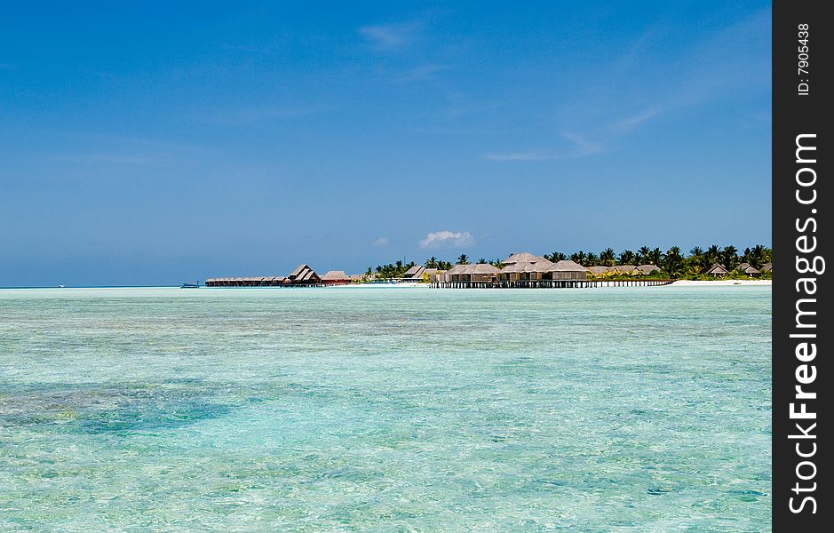 Water Villas/Bunglaws in Maldives.