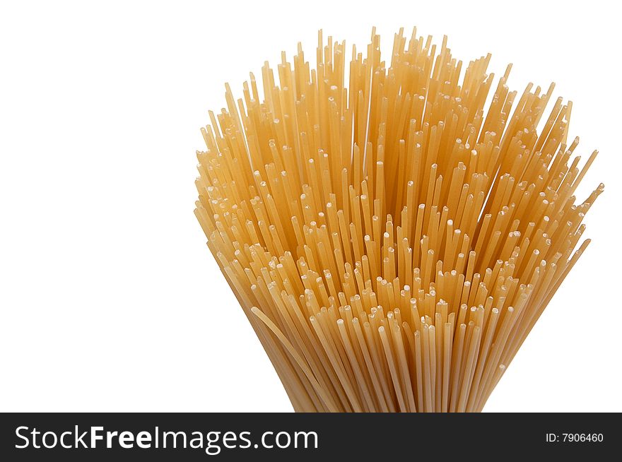 Tasty long italian pasta. Wonderful picture.