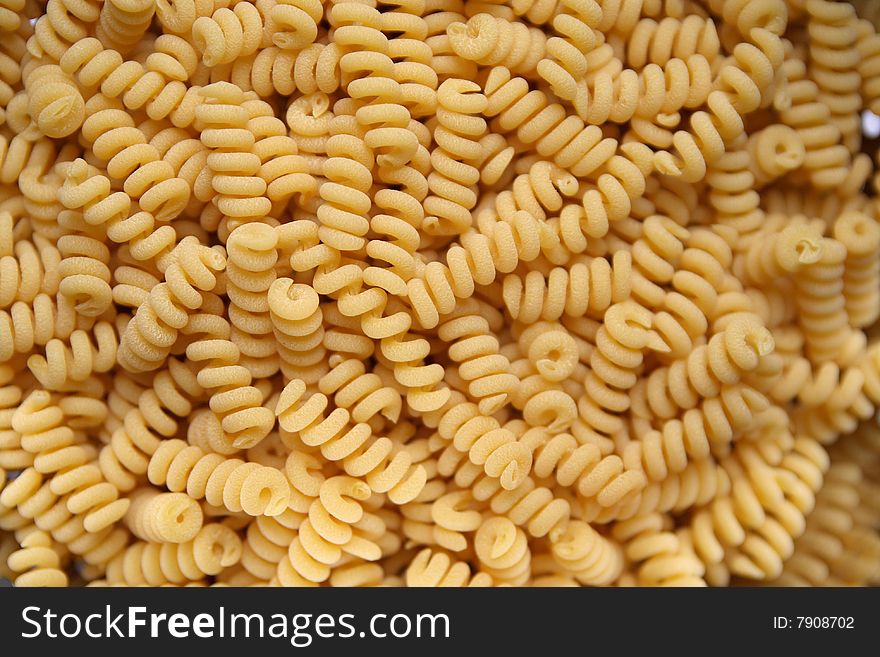 Close up of Italian pasta