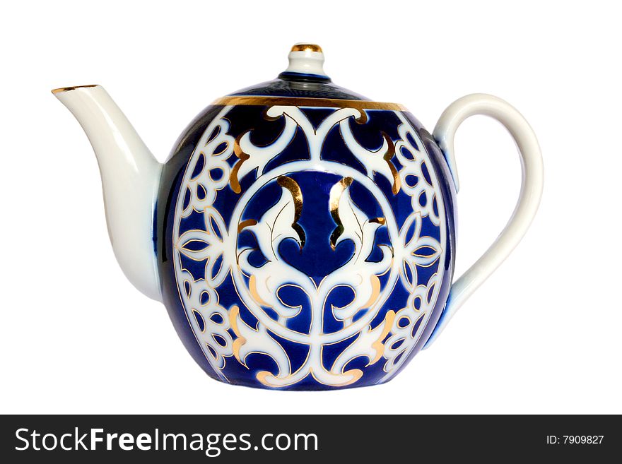 Teapot for green tea in Middle Asia