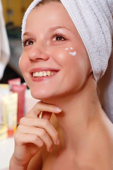 Woman In Towel Stock Photography Woman In Towel Stock Photography