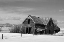 Abandoned Prairie Homestead Stock Photography Abandoned Prairie Homestead Stock Photography