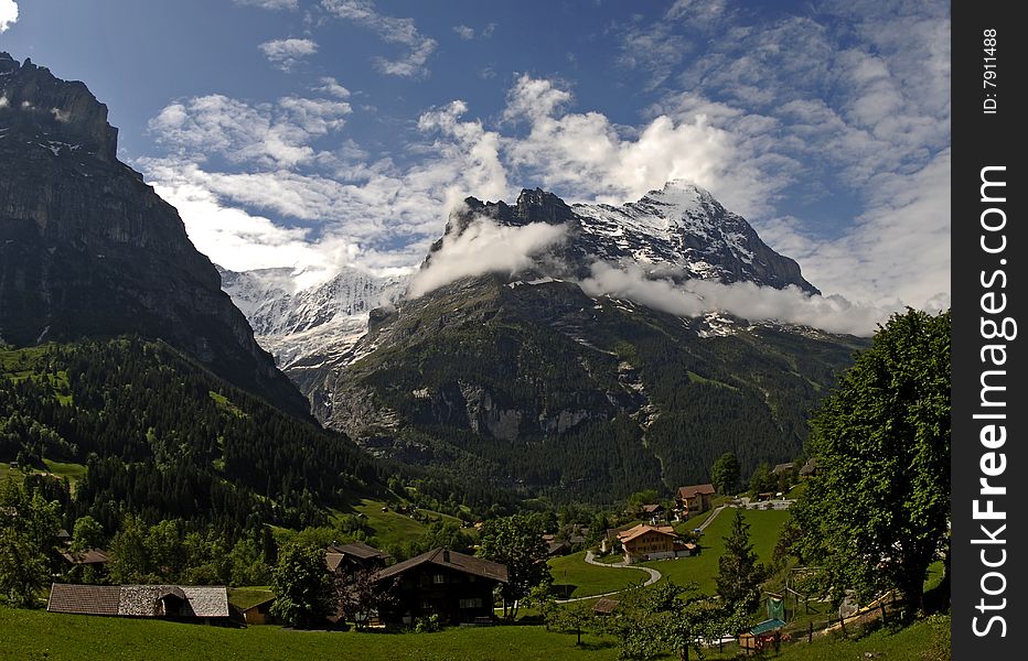 Grindelwald Switzerland 2008 MOuntain beautiful. Grindelwald Switzerland 2008 MOuntain beautiful