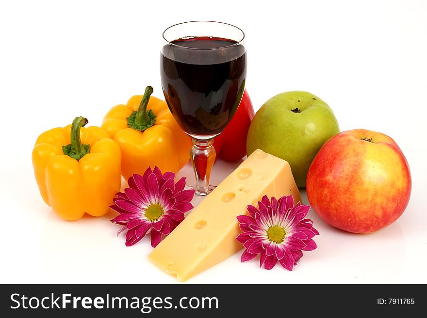 Wine And Fruit
