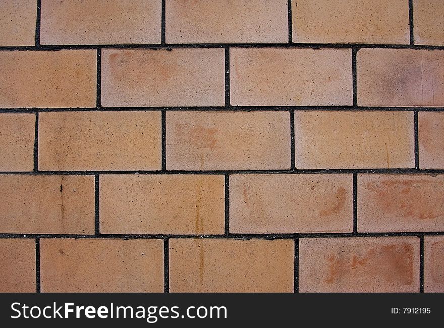 Beige tile close-up texture pattern background