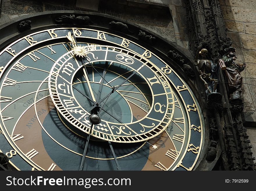 Astronomical Clock In Prague