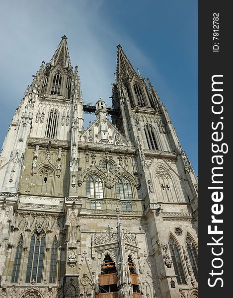 Cathedral Of St. Peter In Regensburg,Germany