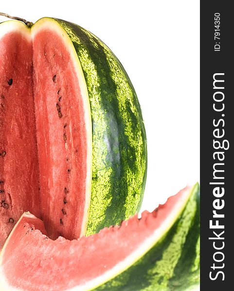 Watermelon isolated on white background