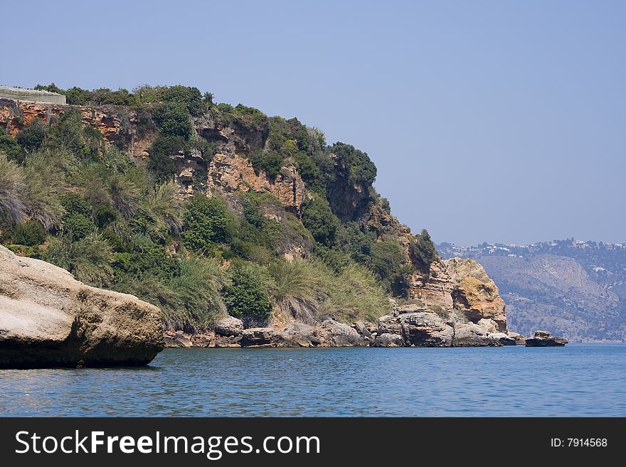 Seaside Landscape In Spain