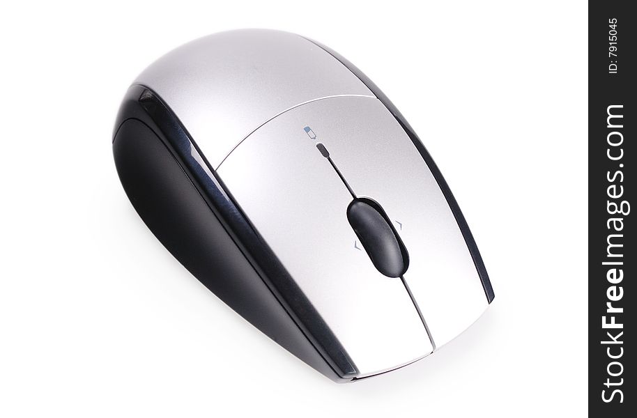 Computer mouse isolated on white background.