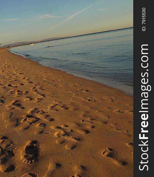 Beach. unusual ange of seeline, unusual view. Beach. unusual ange of seeline, unusual view