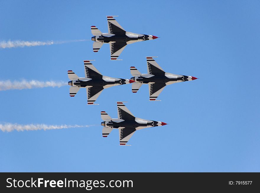 Military Fighter Aircraft Flight Demonstration