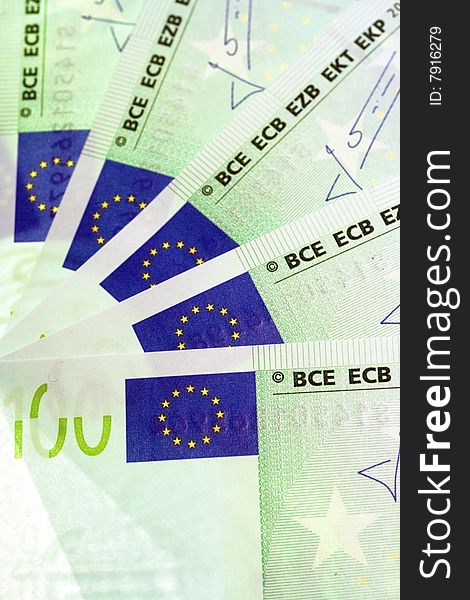 Euro bills