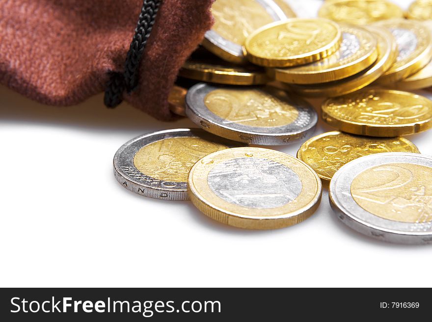 Euro coins