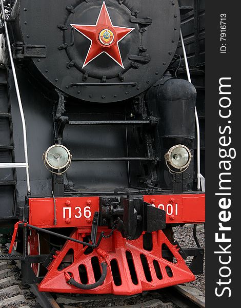 Old Russian train