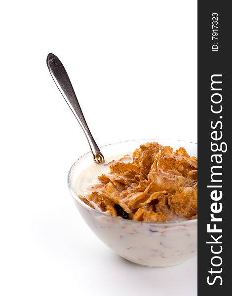 Cornflakes with milk