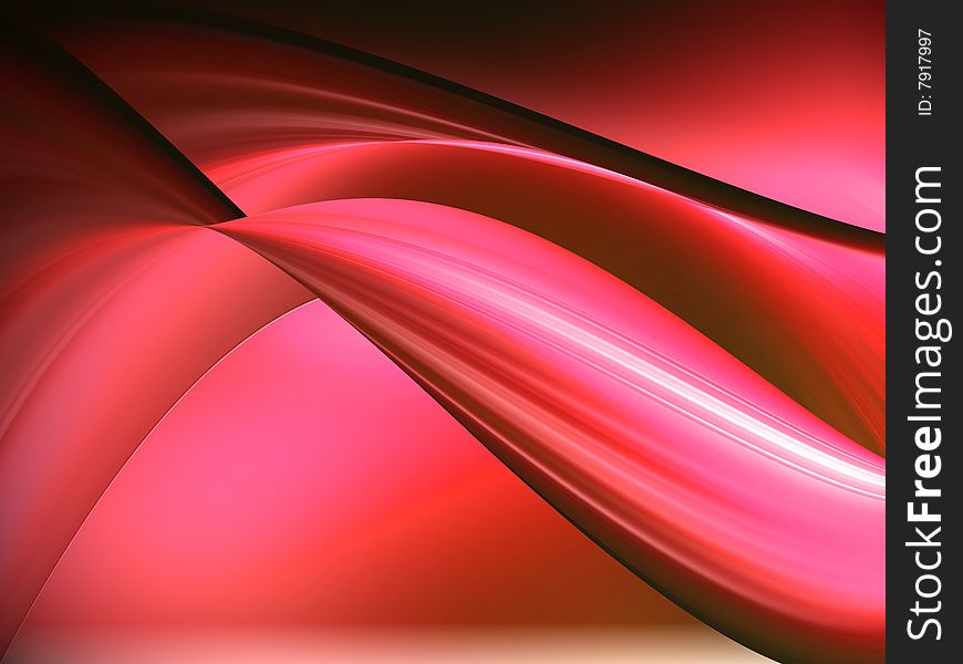 Red dynamic background, computer generate image. Red dynamic background, computer generate image