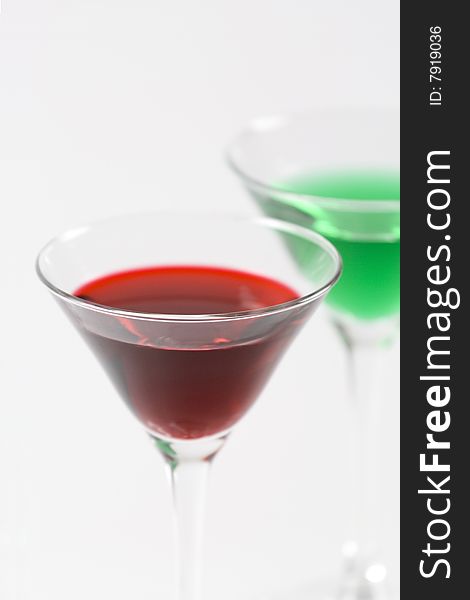 Red And Green Cocktails