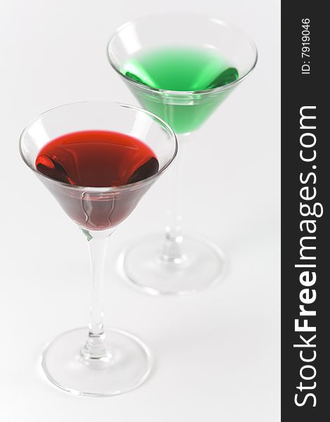 Red And Green Cocktails 2