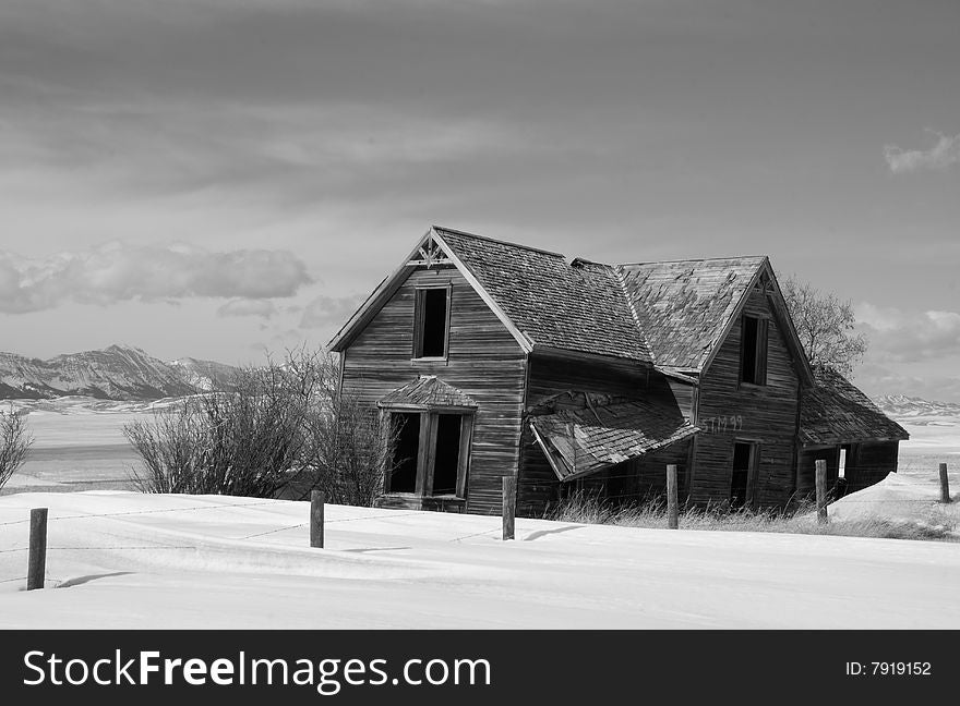 Abandoned Prairie Homestead