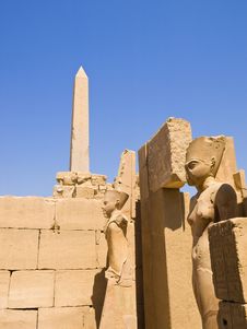 Karnak Temple Royalty Free Stock Image Karnak Temple Royalty Free Stock Image