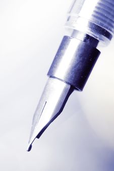 Close-up Of A Fountain Pen Royalty Free Stock Photo Close-up Of A Fountain Pen Royalty Free Stock Photo