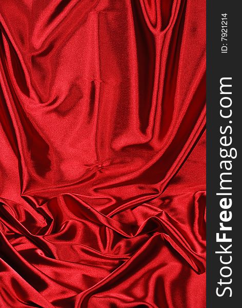 Red satin background