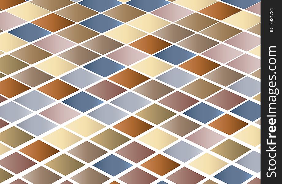 Square style wallpaper pattern and shape. Square style wallpaper pattern and shape