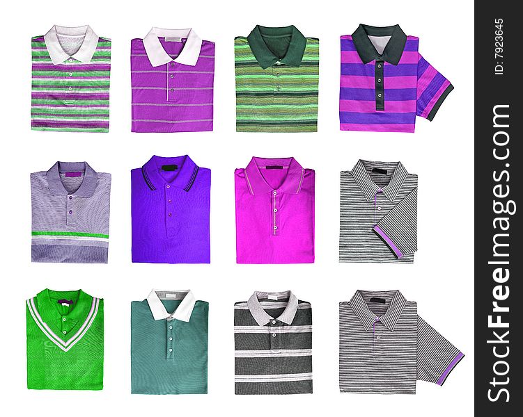 Collection men fashion color shirts. Collection men fashion color shirts