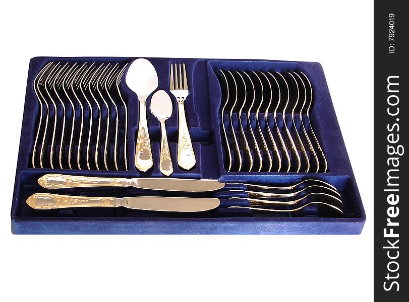 Complete silverware set