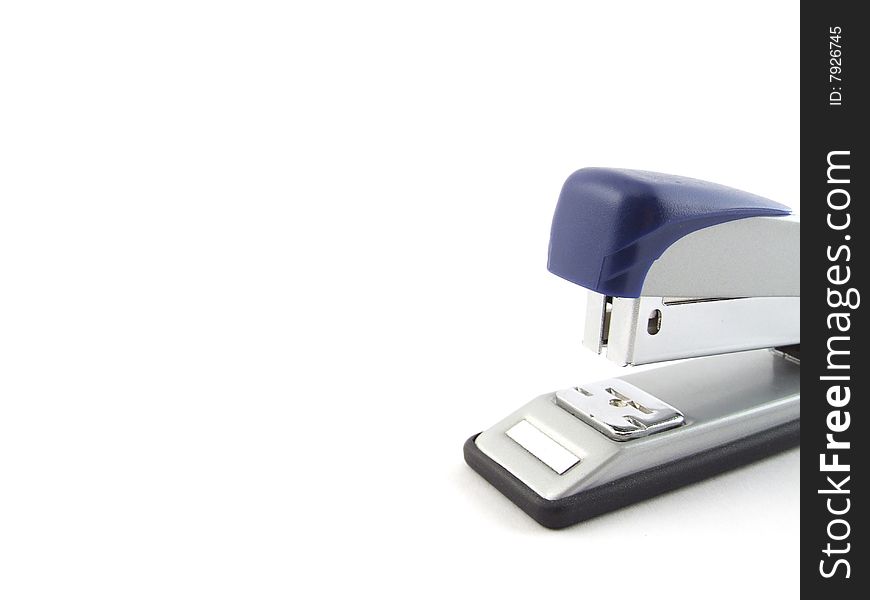 Stapler isolated on white background