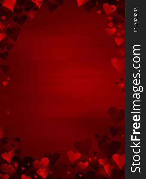 Red Abstract Background