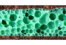 Green Chocolate Bubbles Royalty Free Stock Photo
