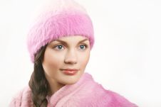 Young Beautiful Adult Woman Looking From Camera Royalty Free Stock Images Young Beautiful Adult Woman Looking From Camera Royalty Free Stock Images
