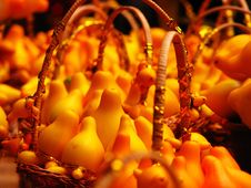 Golden Fruit Royalty Free Stock Photos